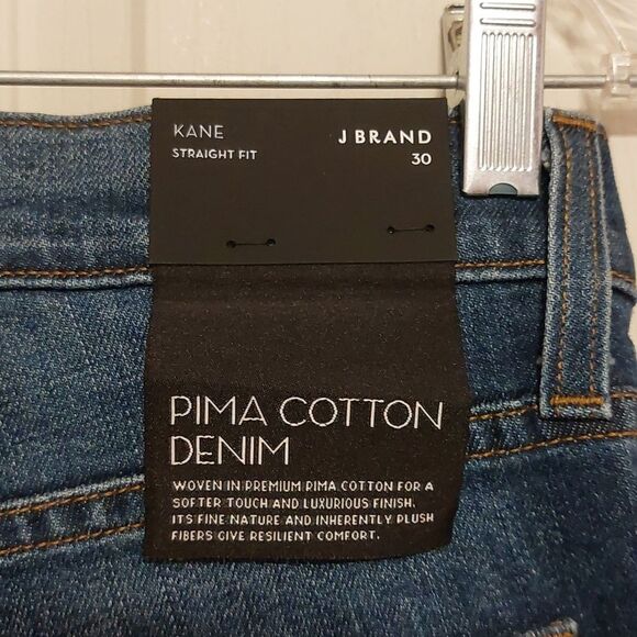 J Brand Kane Straight Fit Pima Cotton Denim Jeans Men's Size 30 Kamet NWT - Picture 5 of 10